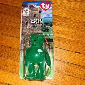 beanie babies erin the bear